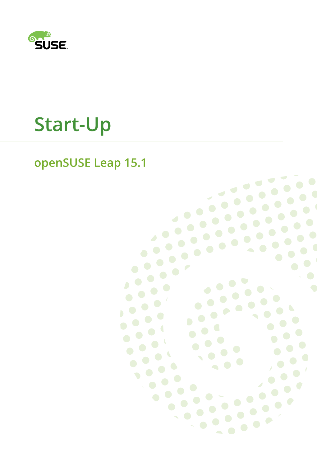 Opensuse Leap 15.1 Start-Up Opensuse Leap 15.1