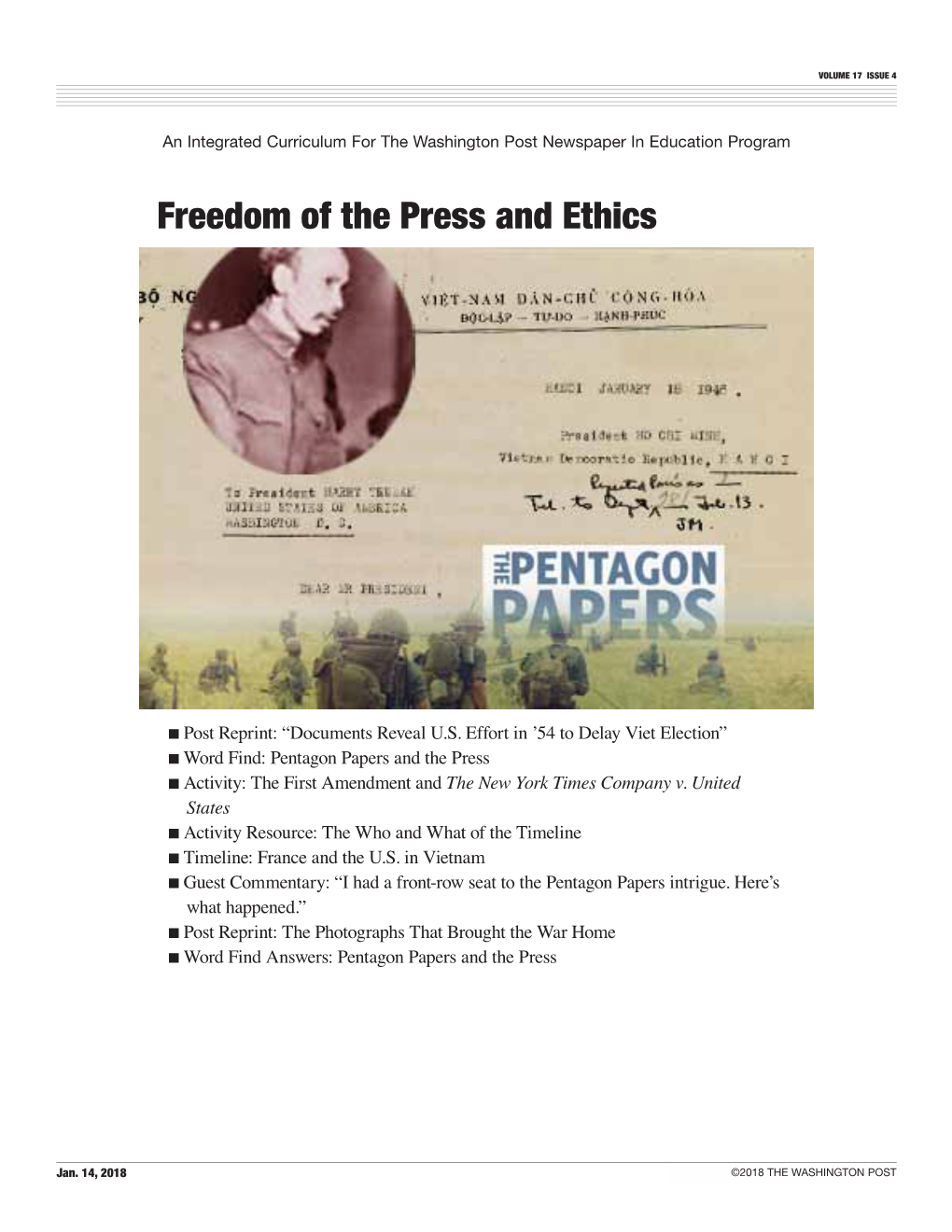 Freedom of the Press and Ethics