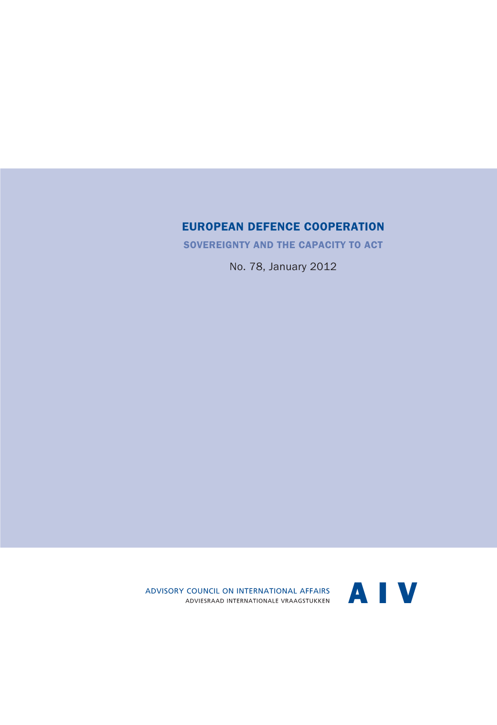 European Defence Cooperation