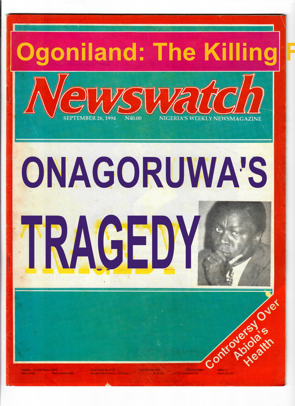 Ogoniland: the Killing Field