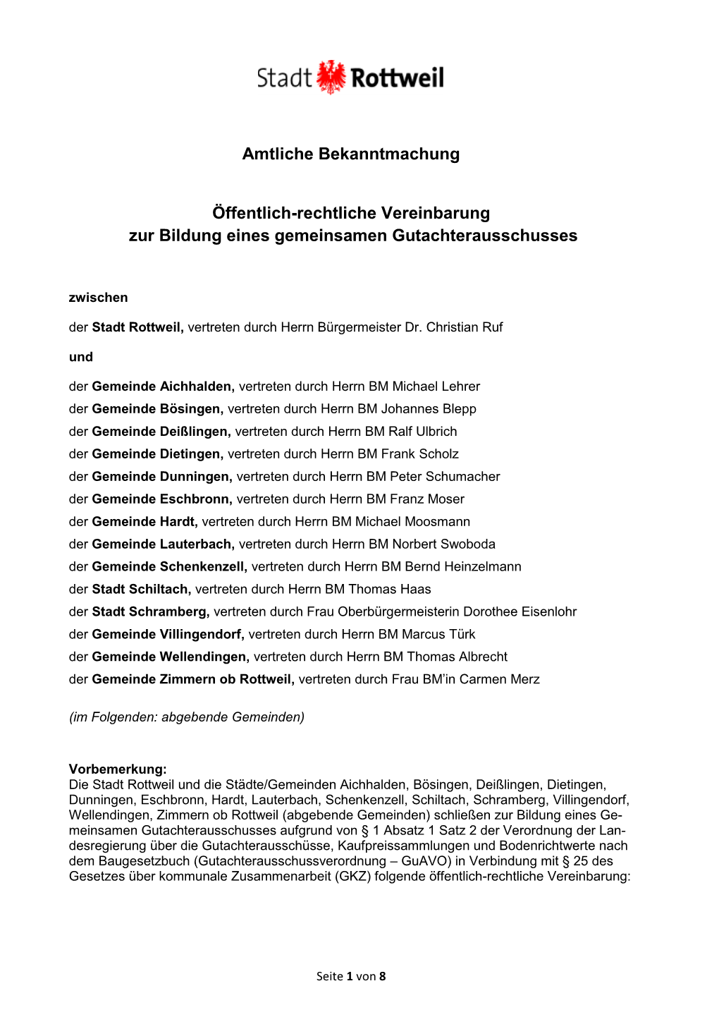 2021.04.30 Öffentlich-Rechtliche Vereinbarung Zur