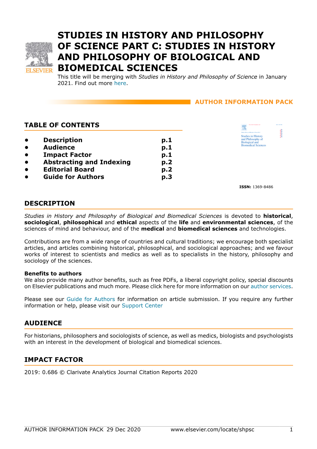 Studies in History and Philosophy of Science Part C