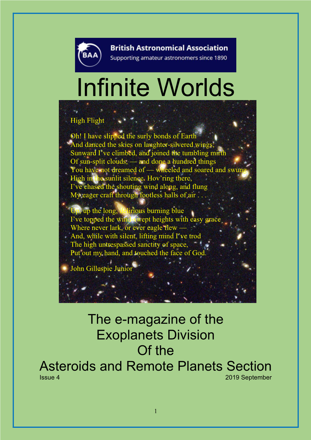 Infinite Worlds Issue 4.Pdf