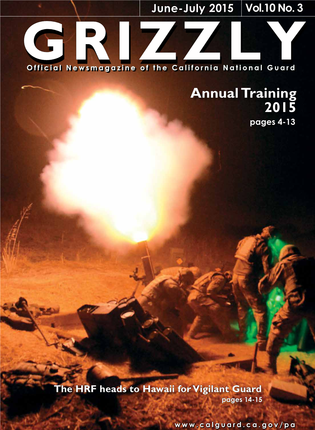 Annual Training 2015 Pages 4-13