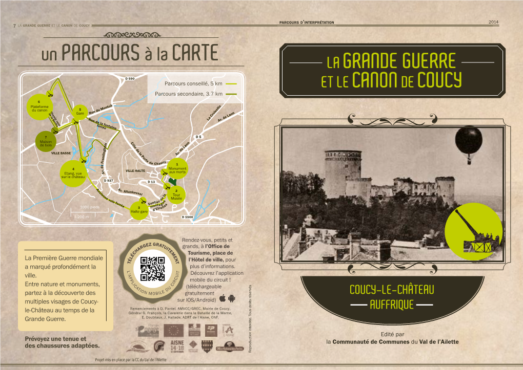 Un Parcoursà La CARTE