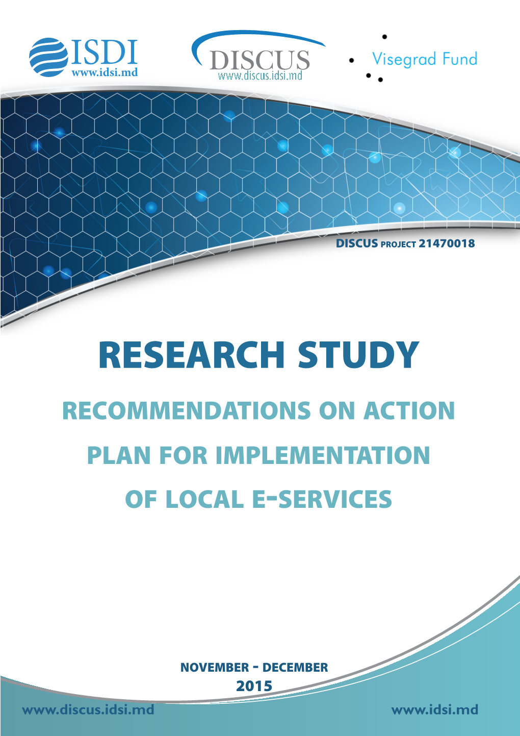 Research Study Recommendations on Action Plan for Implementation of Local E-Services