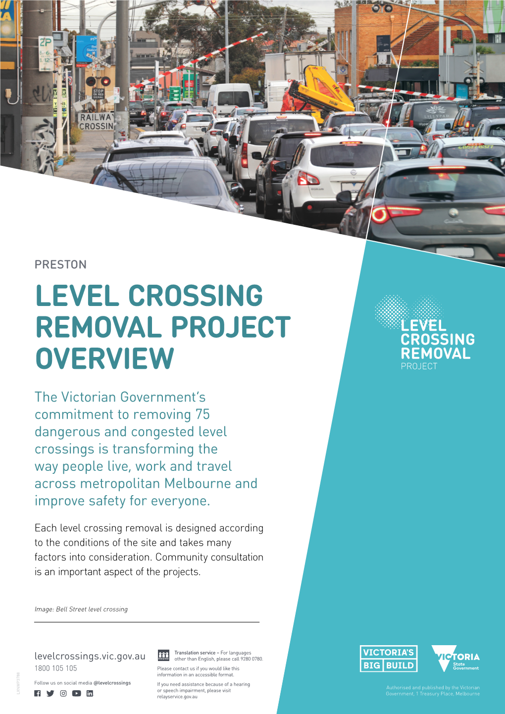 Level Crossing Removal Project Overview