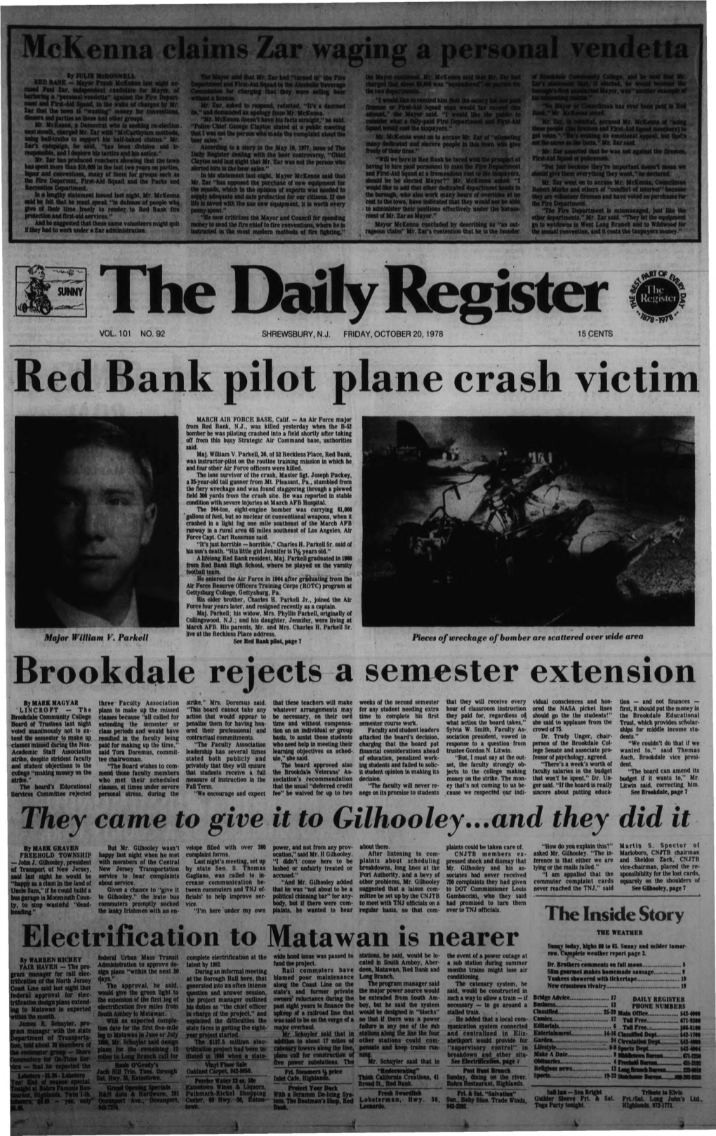 Red Bank Pilot Plane Crash Victim