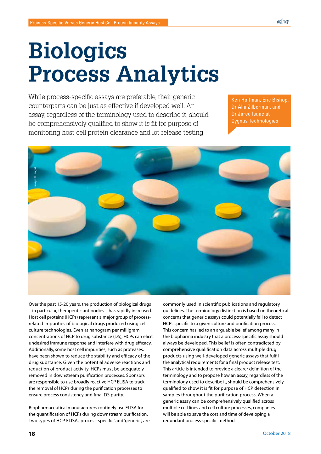 Process-Specific Versus Generic Host Cell Protein Impurity Assays Biologics Process Analytics