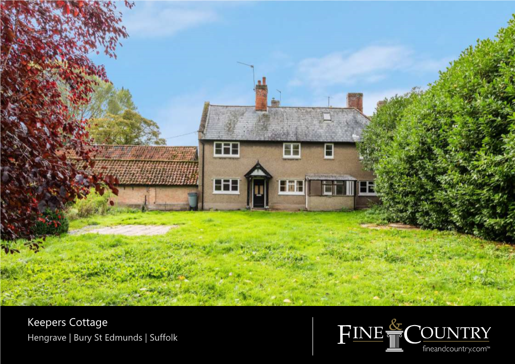 Keepers Cottage Hengrave | Bury St Edmunds | Suffolk