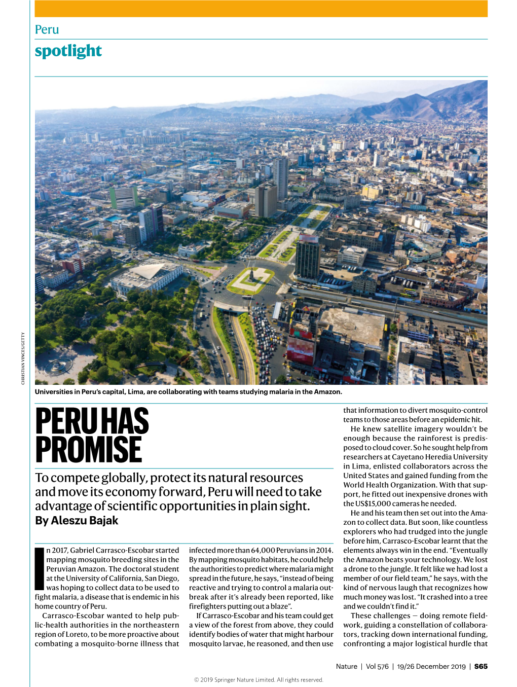 Peru Has Promise