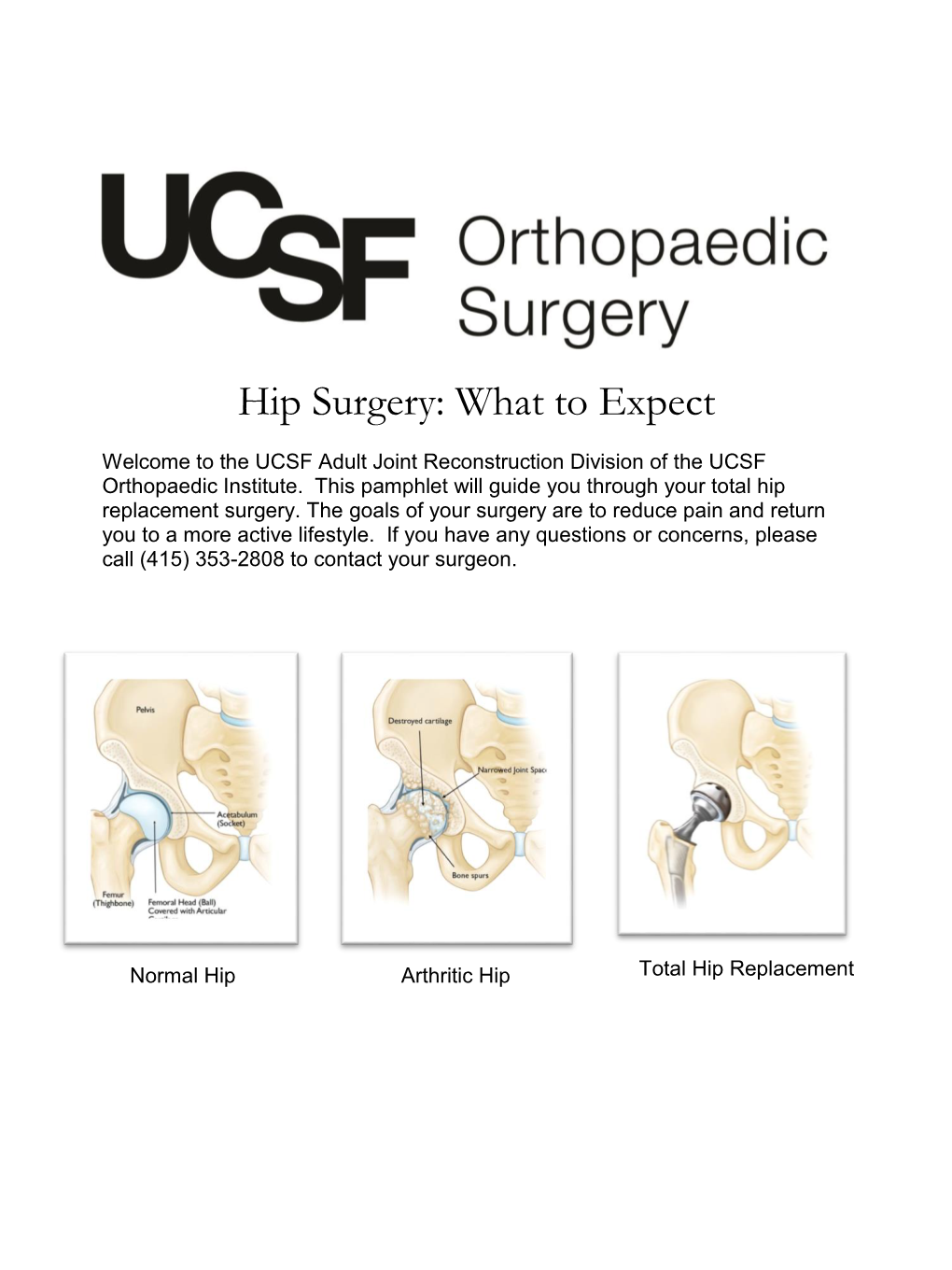 Hip Surgery: What to Expect