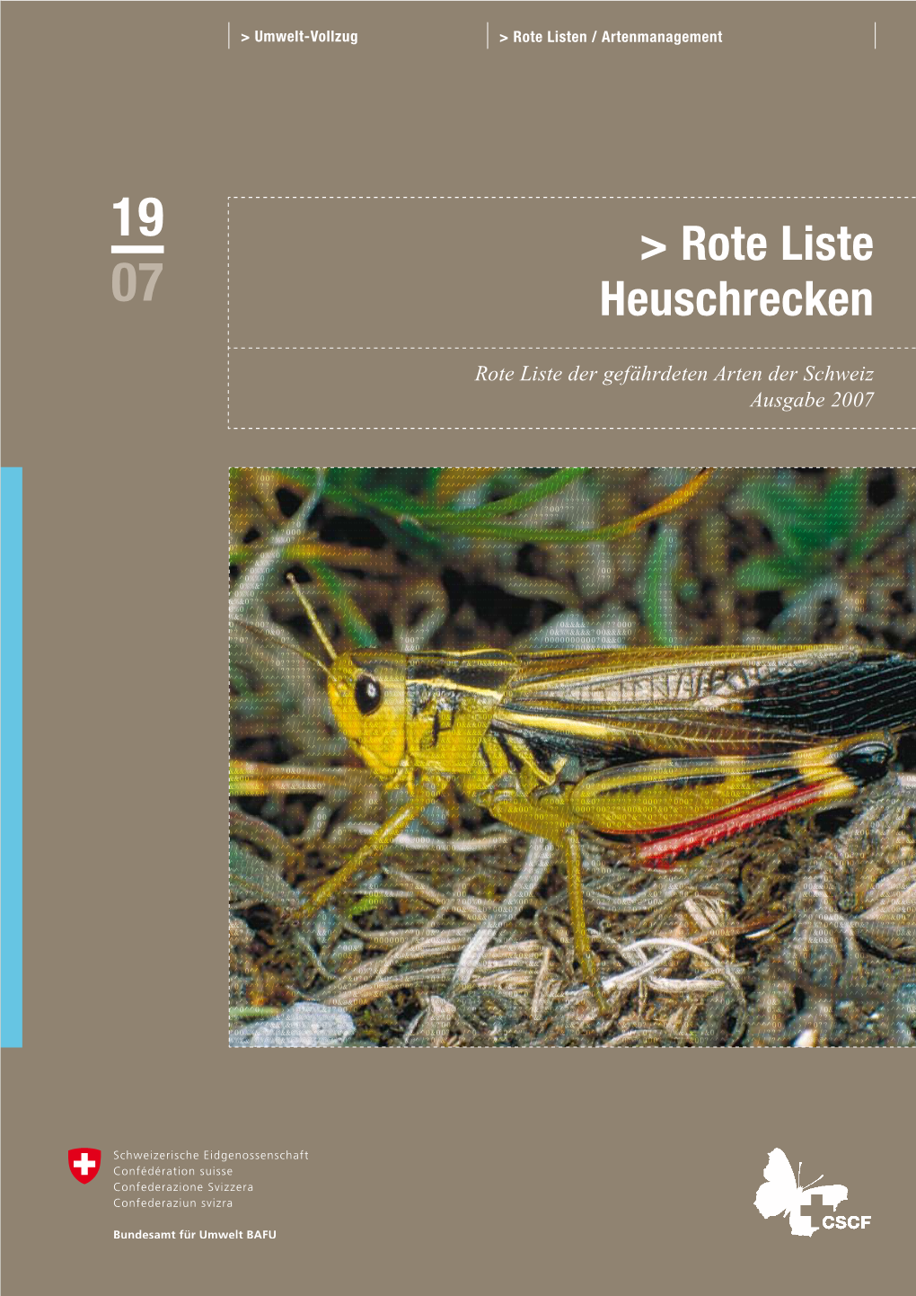 Rote Liste Heuschrecken