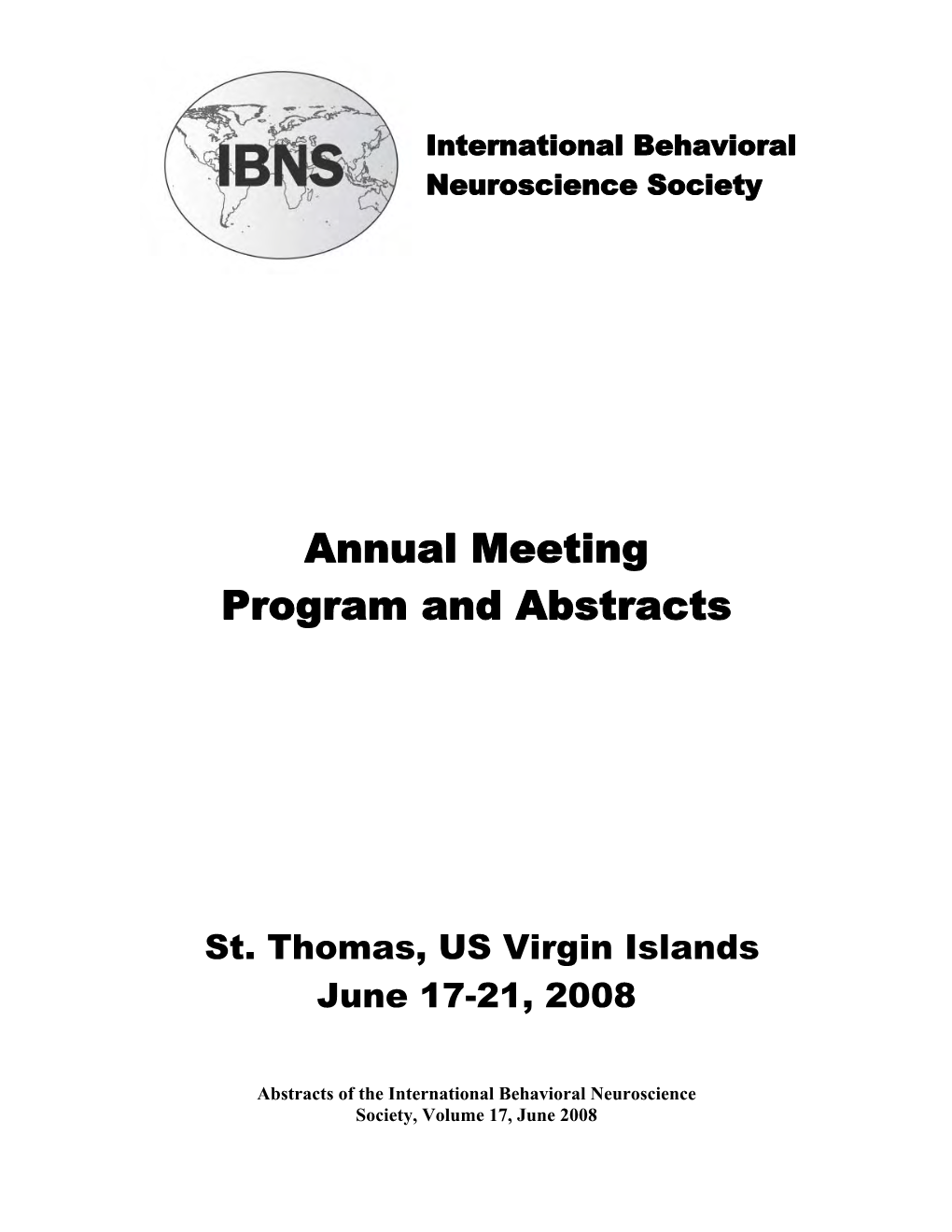 2008 Program