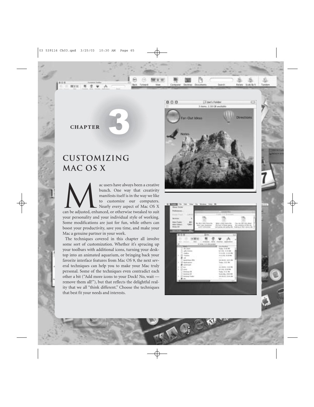 Customizing Mac OS X