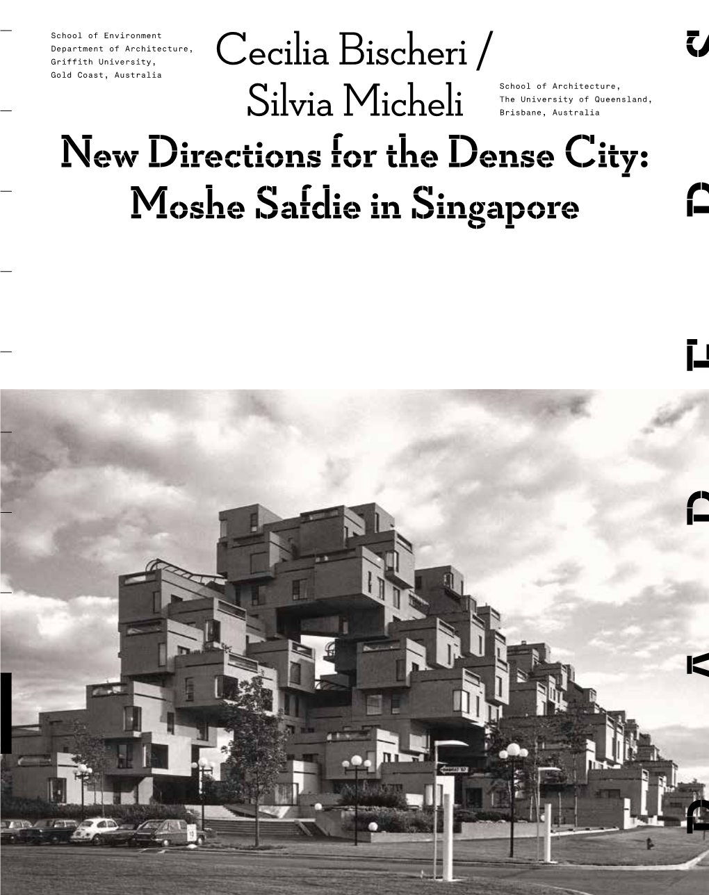 Moshe Safdie in Singapore