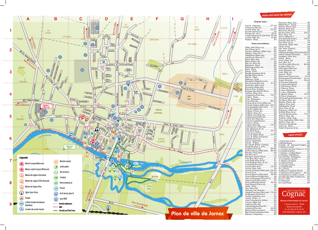 Télécharger Le Plan Touristique De Jarnac