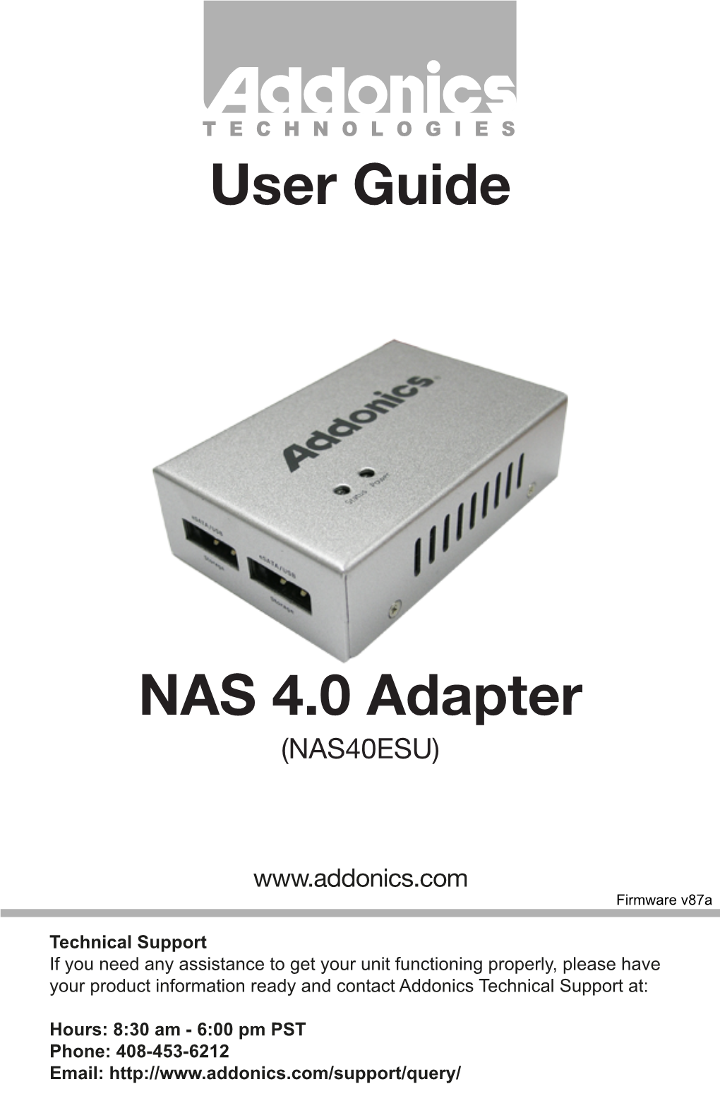 NAS 4.0 Adapter User Guide