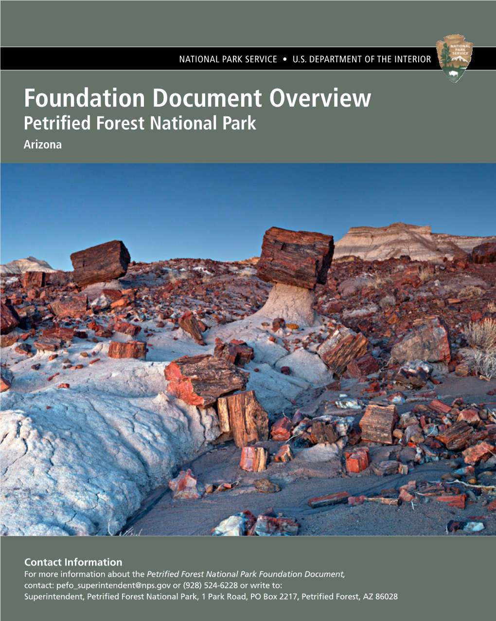 Petrified Forest National Park Foundation Document Overview