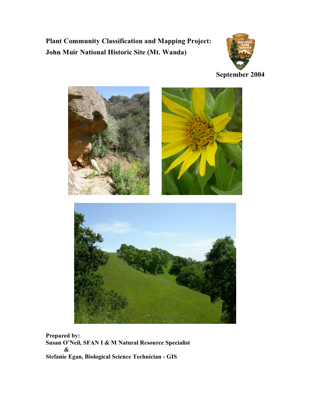 Vegetation Classification and Mapping Project Report