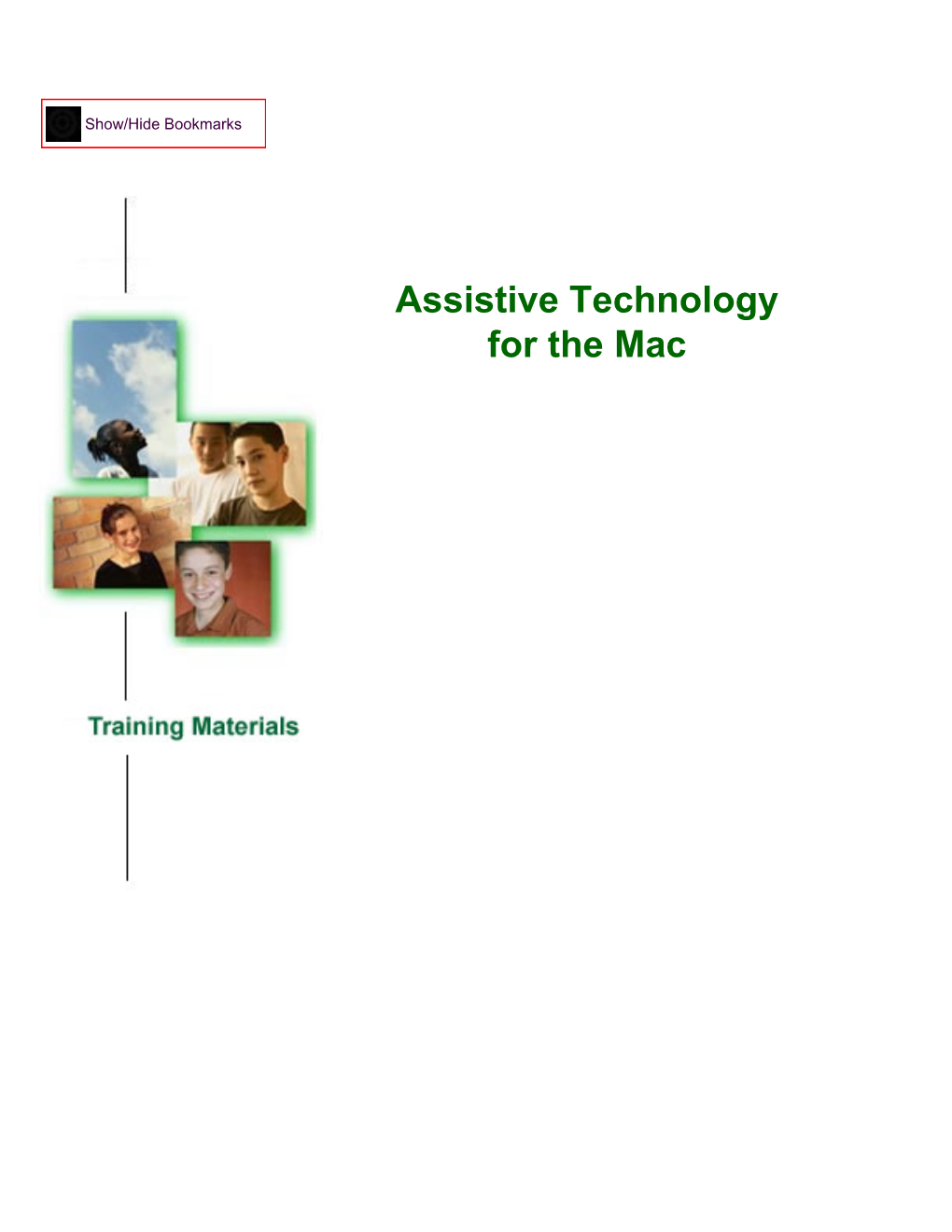 Assistive Technology for the Mac Copyright Copyright  2001 Los Angeles Unified School District Portions Copyright  2001 Education Architechs