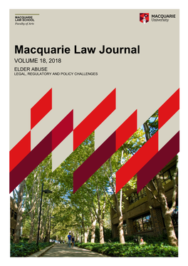 Macquarie Law Journal