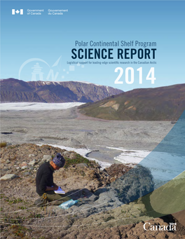 Polar Continental Shelf Program SCIENCE REPORT 2014