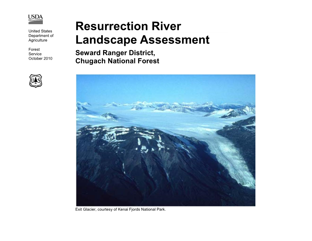 Resurrection River Landscape Assessment Area