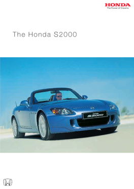 The Honda S2000 9355 S2000 HME Bro 11/11/05 11:00 Page 2