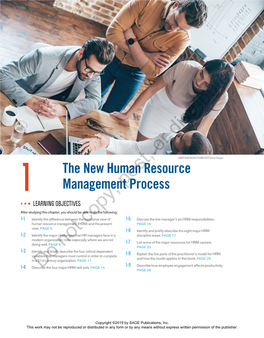 1 the New Human Resource Management Process
