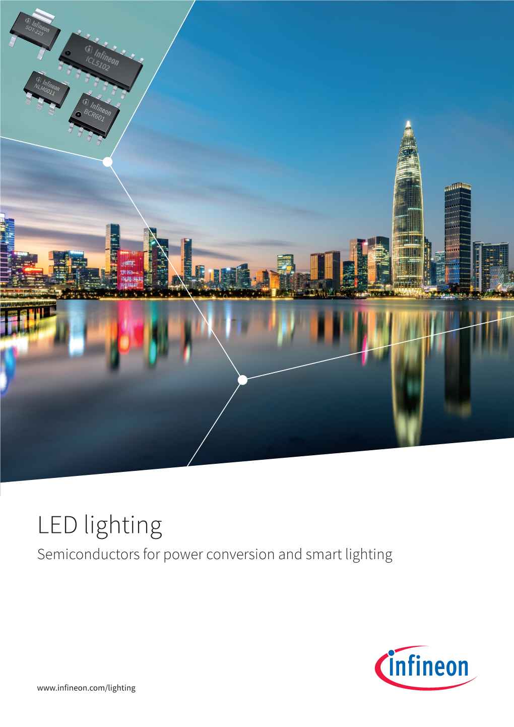 LED Lighting Semiconductors for Power Conversion and Smart Lighting