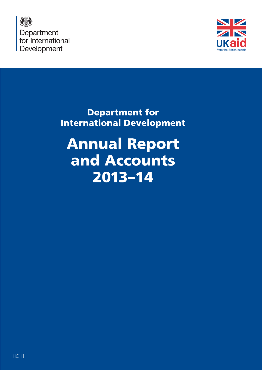 Annual Report and Accounts 2013–14