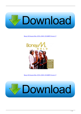 Boney M Greatest Hits 3CD 2009 320 KBPS Torrent 17