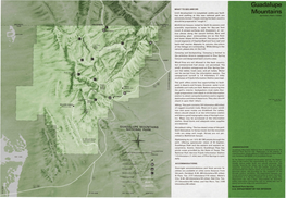 Guadalupe Mountains National Park Is Administered by the National Park Service, U.S