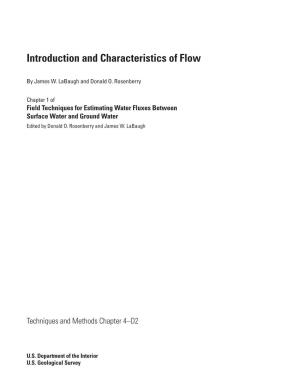 Introduction and Characteristics of Flow