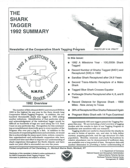 The Shark Tagger 1992 Summary