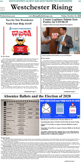 Absentee Ballots and the Election of 2020