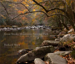 Great Smoky Mountains National Park THIRTY YEARS of AMERICAN LANDSCAPES