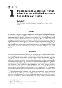Invasive Species and Human Health (Eds G