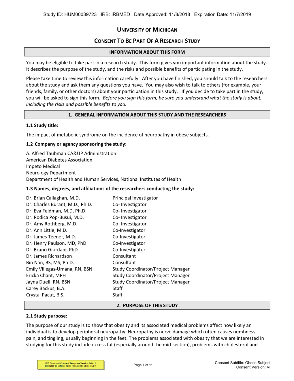 Informed Consent Form