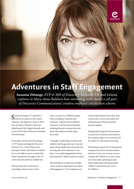 Adventures in Staff Engagement