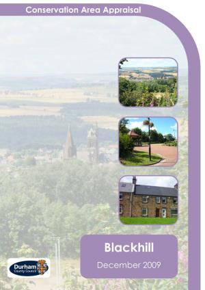 Blackhill Conservation Area Character Appraisal