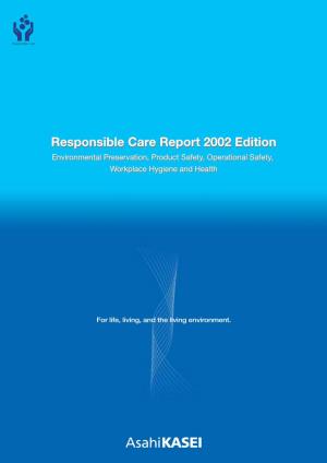 Responsible Care Report 2002 Edition