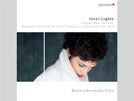 Inner Lights Chamber Music for Flute Works by A