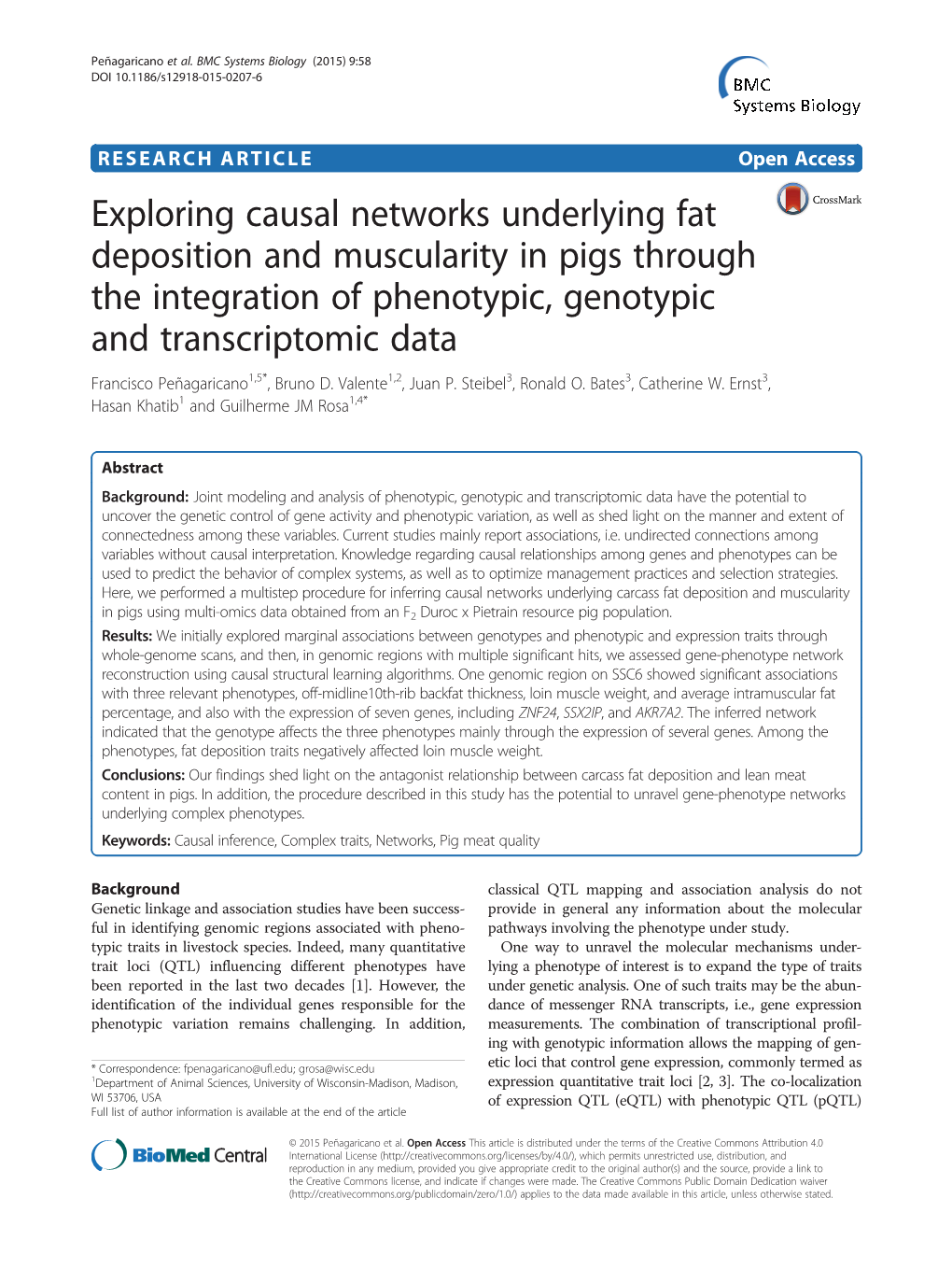 Exploring Causal Networks Underlying Fat Deposition and Muscularity In