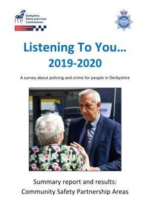 Listening to You 2019-20 Results
