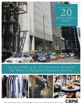 20 King Street West Brochure V1.Indd