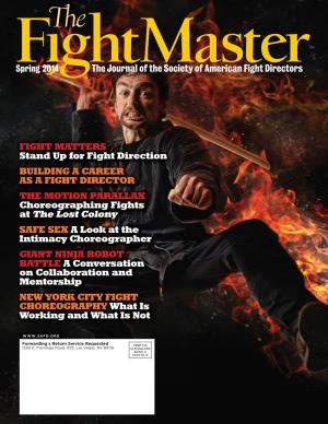 The Fight Master Magazine Spring Issue 2014 Safd.Org