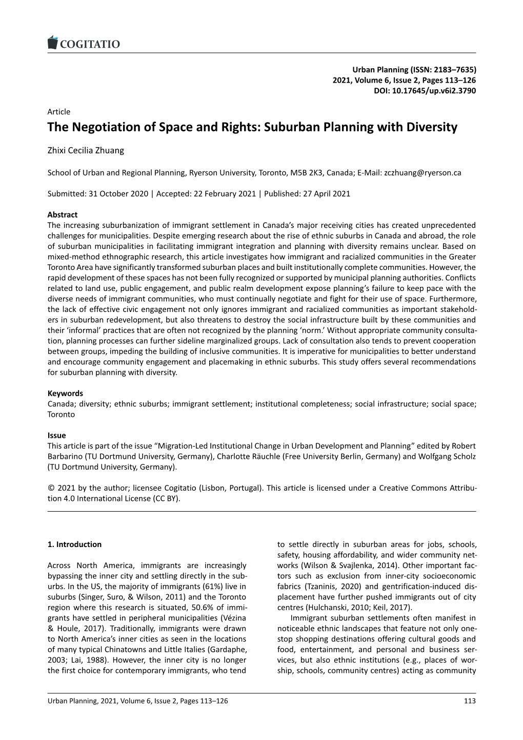 Suburban Planning with Diversity