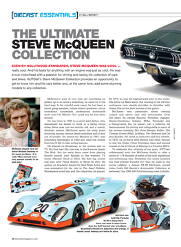 The Ultimate Steve Mcqueen Collection Even by Hollywood Standards, Steve Mcqueen Was Cool